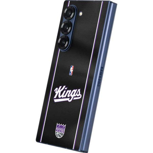 NBA Sacramento Kings Jersey Galaxy Z Fold6 Skin