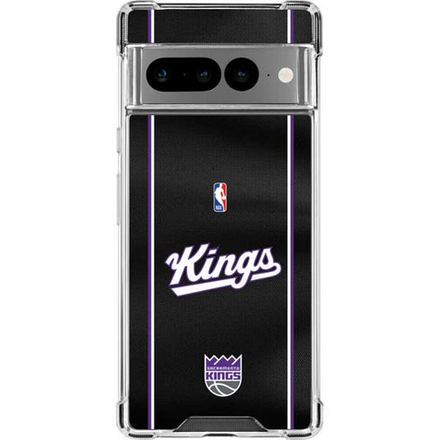 NBA Sacramento Kings Jersey Google Pixel 7 Pro Clear Case