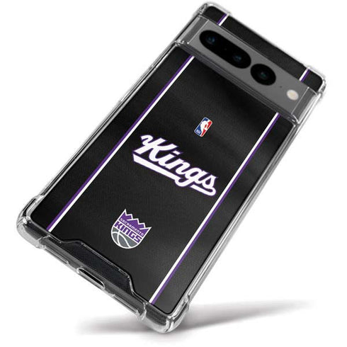 NBA Sacramento Kings Jersey Google Pixel 7 Pro Clear Case