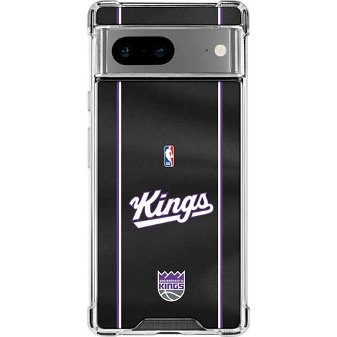 NBA Sacramento Kings Jersey Google Pixel 8a Clear Case