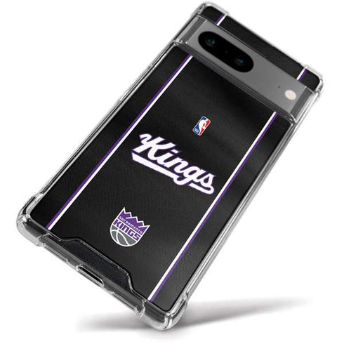 NBA Sacramento Kings Jersey Google Pixel 8a Clear Case