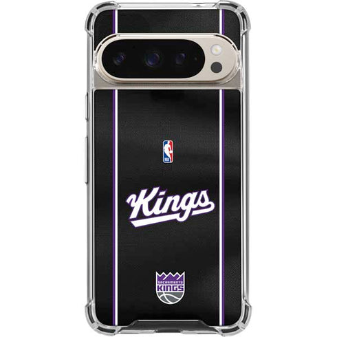 NBA Sacramento Kings Jersey Google Pixel 9 Pro XL Clear Case