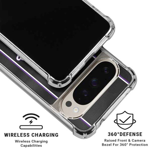 NBA Sacramento Kings Jersey Google Pixel 9 Pro XL Clear Case