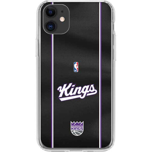 NBA Sacramento Kings Jersey iPhone 11 Clear Case