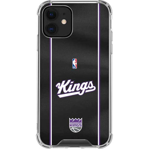 NBA Sacramento Kings Jersey iPhone 12 Clear Case