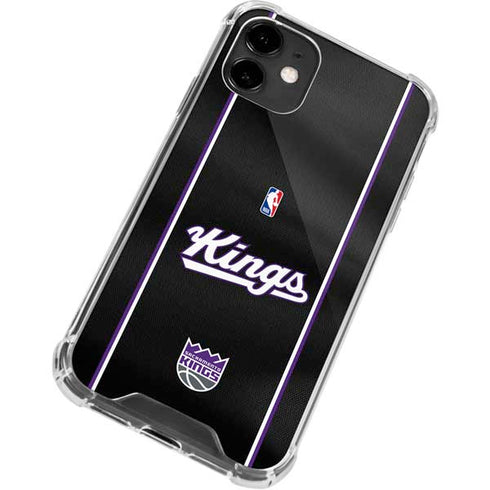 NBA Sacramento Kings Jersey iPhone 12 Clear Case