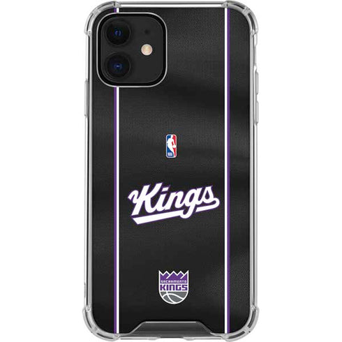 NBA Sacramento Kings Jersey iPhone 12 Mini Clear Case