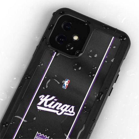 NBA Sacramento Kings Jersey iPhone 12 Mini Waterproof Case