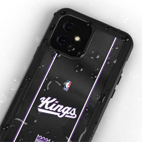 NBA Sacramento Kings Jersey iPhone 12 Waterproof Case
