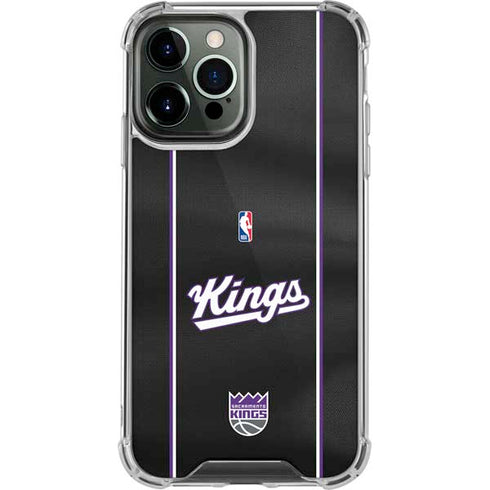NBA Sacramento Kings Jersey iPhone 13 Pro Max Clear Case