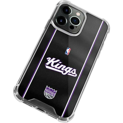 NBA Sacramento Kings Jersey iPhone 13 Pro Max Clear Case