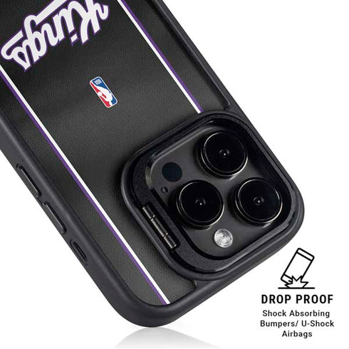 NBA Sacramento Kings Jersey iPhone 13 Pro Max Kickstand Case