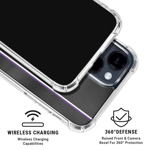 NBA Sacramento Kings Jersey iPhone 14 Plus Clear Case