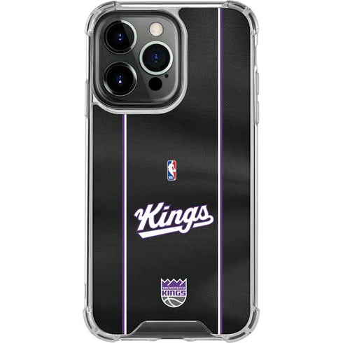 NBA Sacramento Kings Jersey iPhone 14 Pro Clear Case