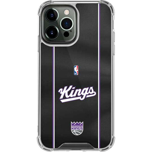 NBA Sacramento Kings Jersey iPhone 14 Pro Max Clear Case
