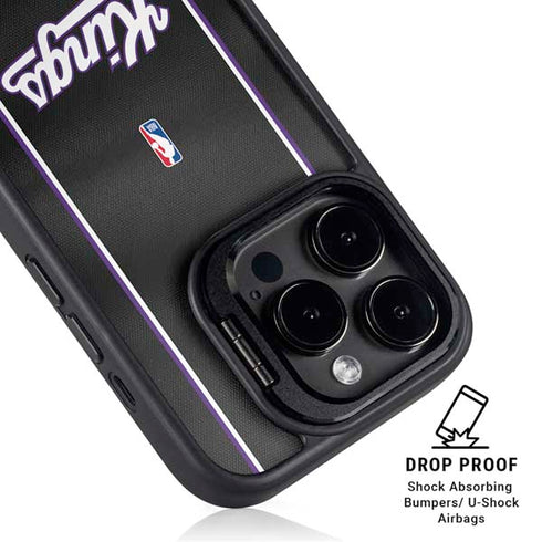 NBA Sacramento Kings Jersey iPhone 14 Pro Max Kickstand Case