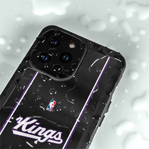 NBA Sacramento Kings Jersey iPhone 14 Pro Max Waterproof Case