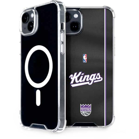 NBA Sacramento Kings Jersey iPhone 15 Plus MagSafe Case