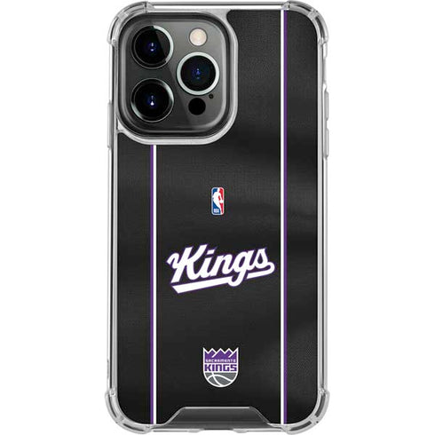 NBA Sacramento Kings Jersey iPhone 15 Pro Max Clear Case