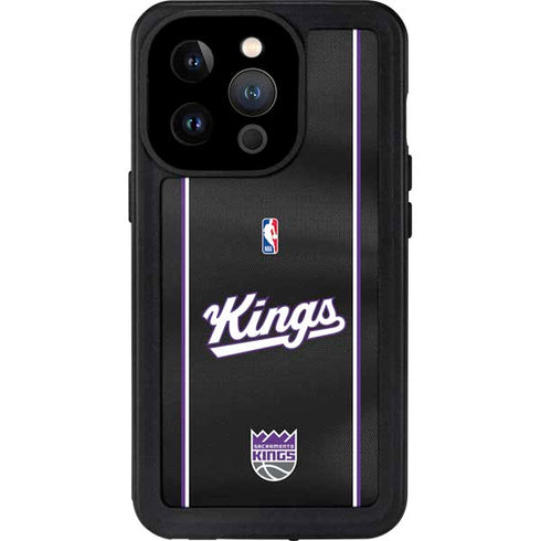 NBA Sacramento Kings Jersey iPhone 15 Pro Waterproof Case