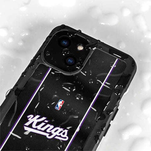 NBA Sacramento Kings Jersey iPhone 15 Waterproof Case