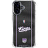 NBA Sacramento Kings Jersey iPhone 16 Plus Clear Case