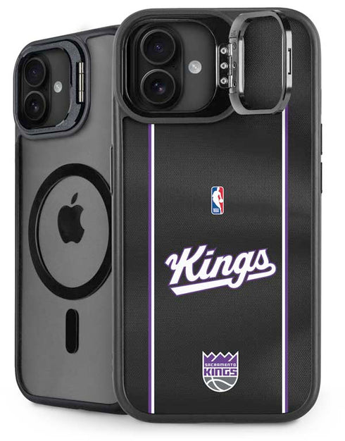 NBA Sacramento Kings Jersey iPhone 16 Plus Kickstand Case