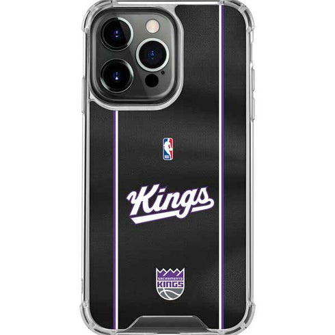 NBA Sacramento Kings Jersey iPhone 16 Pro Max Clear Case
