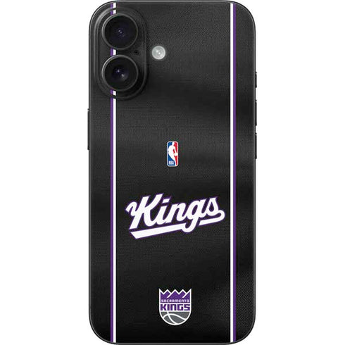 NBA Sacramento Kings Jersey iPhone 16 Skin