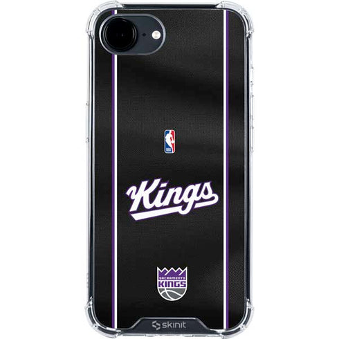 NBA Sacramento Kings Jersey iPhone 16e Clear Case