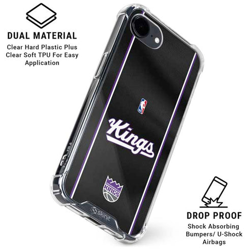 NBA Sacramento Kings Jersey iPhone 16e Clear Case