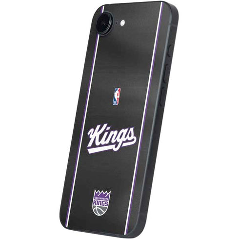 NBA Sacramento Kings Jersey iPhone 16e Skin