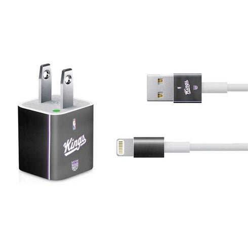 NBA Sacramento Kings Jersey iPhone Charger (5W USB) Skin