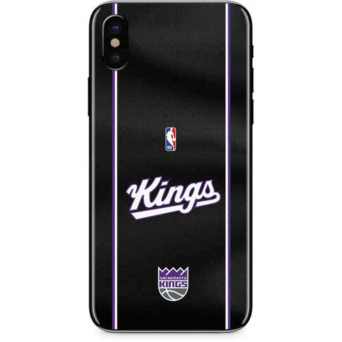NBA Sacramento Kings Jersey iPhone X Skin