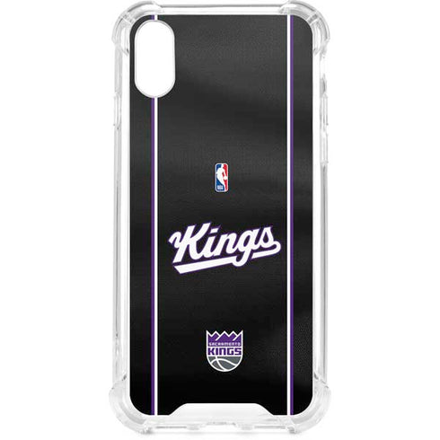 NBA Sacramento Kings Jersey iPhone XS Clear Case