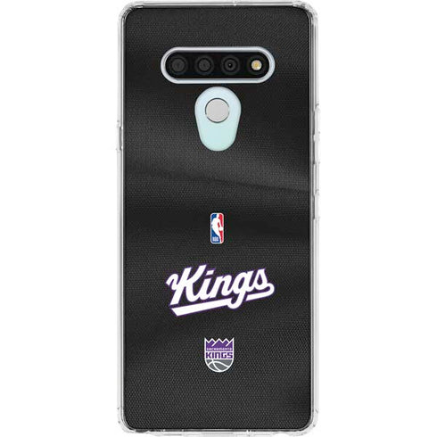 NBA Sacramento Kings Jersey LG Stylo 6 Clear Case