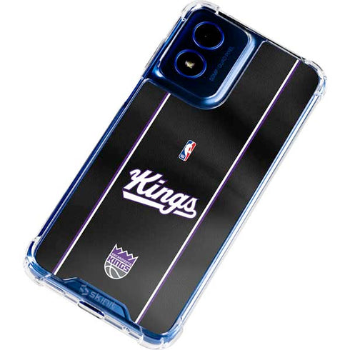 NBA Sacramento Kings Jersey Moto G 5G (2024) Clear Case