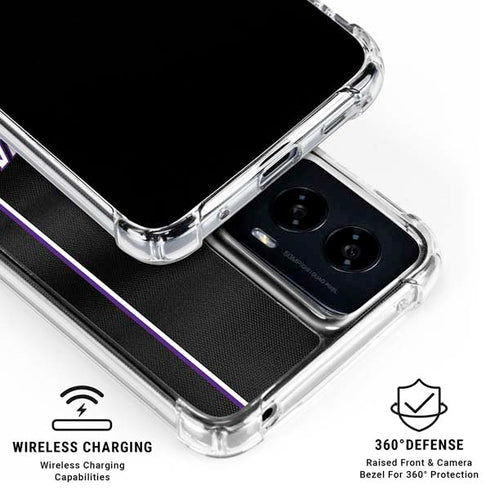 NBA Sacramento Kings Jersey Moto G Power 5G (2024) Clear Case