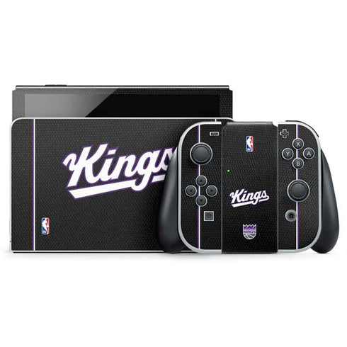 NBA Sacramento Kings Jersey Nintendo Switch OLED (2021) Skin