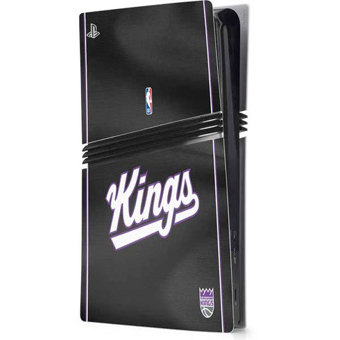NBA Sacramento Kings Jersey PS5 Pro Console Skin
