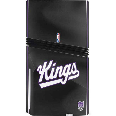 NBA Sacramento Kings Jersey PS5 Pro Disk Console Skin