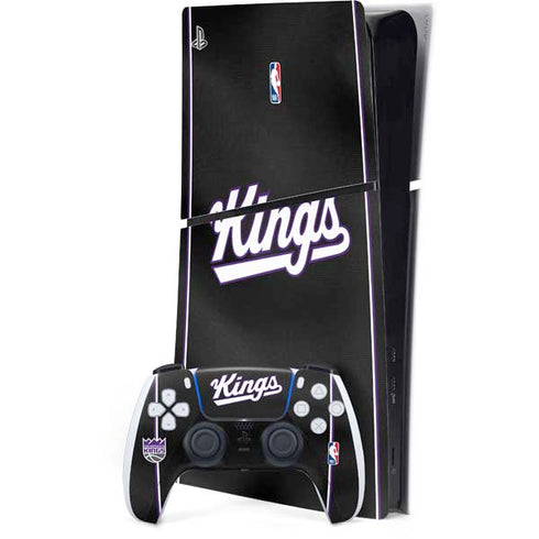 NBA Sacramento Kings Jersey PS5 Slim Digital Edition Bundle Skin