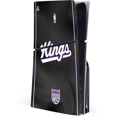 NBA Sacramento Kings Jersey PS5 Slim Disk Console Skin