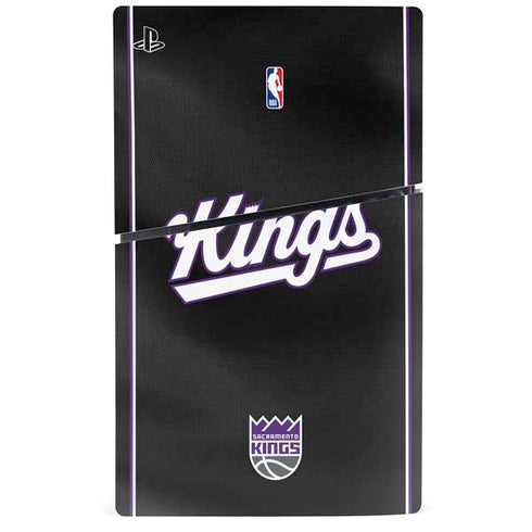 NBA Sacramento Kings Jersey PS5 Slim Disk Console Skin