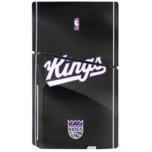 NBA Sacramento Kings Jersey PS5 Slim Disk Console Skin