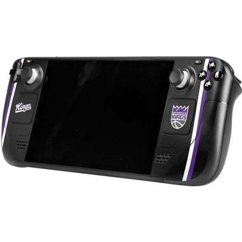 NBA Sacramento Kings Jersey Steam Deck Handheld Gaming Computer OLED Skin