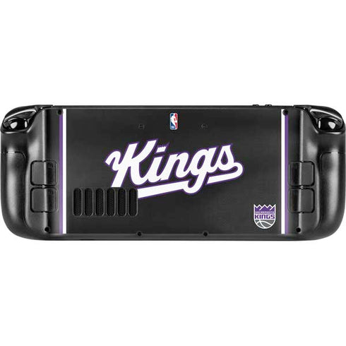 NBA Sacramento Kings Jersey Steam Deck Handheld Gaming Computer OLED Skin