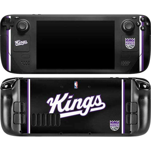 NBA Sacramento Kings Jersey Steam Deck Handheld Gaming Computer Skin