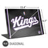 NBA Sacramento Kings Jersey Universal Laptop 16.6in (13.4 x 9.7in) Skin