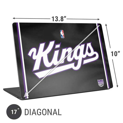 NBA Sacramento Kings Jersey Universal Laptop 17in (13.8 x 10in) Skin